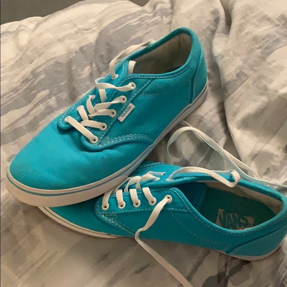 Blue Vans Shoes - Picture 1 of 3